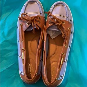 Coach flat slip ons in 11B